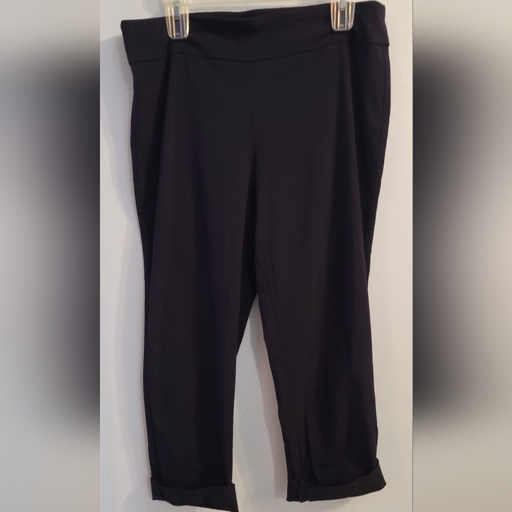 Counterparts stretchy black pants  16P tummy panel